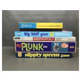 Vtg Kerplunk, Big Bluff, Slippery Spoons & More