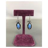 Southwestern Style Sterling Silver Earrings
