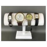 Vtg Fossil F2 Womens Watch, Gucci & More