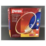 New Pyrex 8 Pc Glass Mixing Bowls