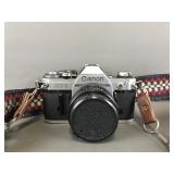 Canon Ae-1 35mm Slr Film Camera