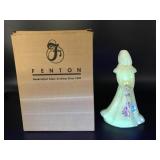 Glowing Pearly Fenton Bridesmaid Figurine