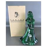Fenton Emerald Signed Bridesmaid Figurine