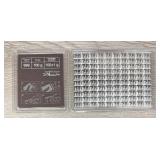 Valcambi Suisse 100 X 1 Gram .999 Fine Silver