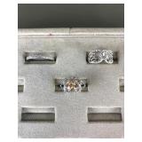 Avon Size 8 Sterling Silver Rings