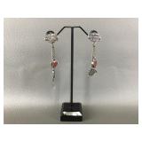 Harley Davidson Dangle Pierced Earrings
