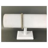 Sterling Silver Classic Link Tennis Bracelet