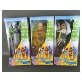The Wizard Of Oz Tin Man, Scarecrow & Lion Dolls