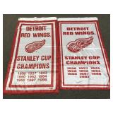 Detroit Red Wings Stanley Cup Banners
