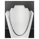 925 Sterling Silver Herringbone Chain Necklace