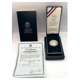 1990 Eisenhower Centennial Silver Dollar