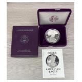 1991-s American Eagle Proof 1oz Silver