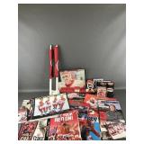 Red Wings Collectible Hockey Pucks, Puck Stands,
