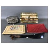 Camel Bone & Antique Trinket Box + More