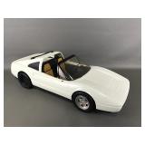 Vtg 1986 Mattel Barbie White Ferrari