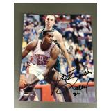 John Salley 'spider' Signed Photograph