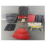 Vtg Eldon Race Car, Track, Fencing & More