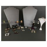 Vintage Clip On & Screw Back Earrings