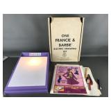 Francie & Barbie Electric Drawing Set