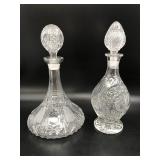 Vintage Crystal Decanters
