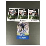 Nfl Player Lem Barney Autographed Photographs