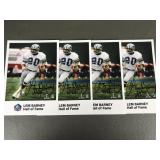 Lem Barney Autographed Photos