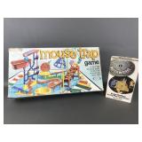 1970s Mouse Trap Board Game & Waterworks Card