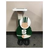 Handmade Wooden Michigan State Spartans Football