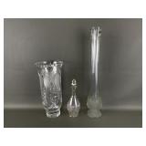 Vintage Glass Swung Stretch Vase & More