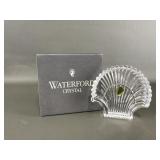 Waterford Crystal Seashell Trinket Dish