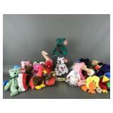 Vintage Ty Beanie Babies Princess, Peace & More