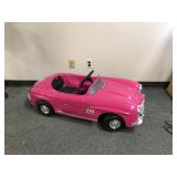 Pink Mercedes-Benz 300SL child ride-on toy