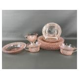 Vintage Pink Depression Glass 11pc Set