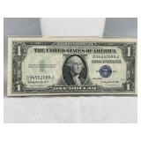 Blue Seal 1935 Silver Certificate