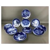 Vtg Royal Copenhagen 1990's Christmas Plates