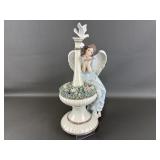 Vtg Grandeur Noel O Well Porcelain Angel Figurine