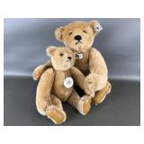 Vintage Steiff Jointed Twin Teddy Bears