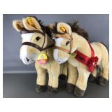 Vtg Steiff Big Horse Plush Collectible & More