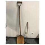 Antique. Wooden Peel Grain Shovel & More
