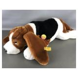 Vtg Steiff Basset Hound Dog Cosy 22in Long