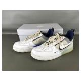 Nike Used Air Force 1 React White/white L-t