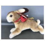 Vtg Steiff Mohair Plush Running Rabbit