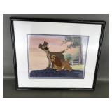 Disney Lady In The Tramp Sericel, W/ Certificate