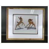 Bambi Limited Edition Disney Sericel Framed