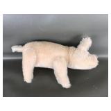 Vtg Steiff Articulated Legs Pig Plush