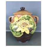 Vintage Roseville Pottery Ceramic Water Lily Vase