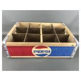 Vintage Wooden Pepsi Cola M-980 Bottle Crate