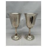 Sterling Silver Solid Goblets