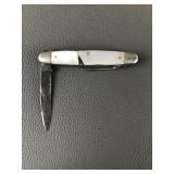 Vtg Henry sears mother of pearl folding knife