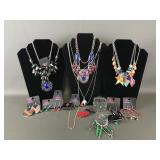Mult-color Paparazzi Costume Jewelry Set